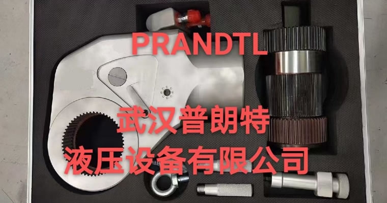 株洲齒輪廠前置式反力同軸液壓扳手應用